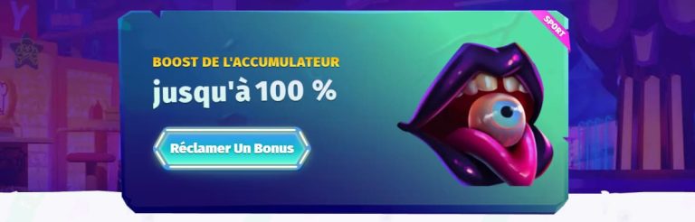Casombie Casino bonus boost accumulateur
