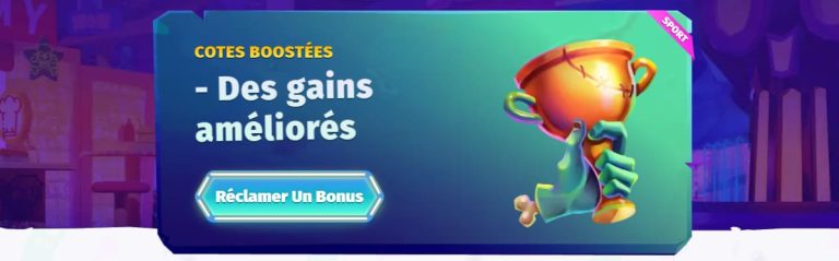 Casombie Casino bonus cotes boostées