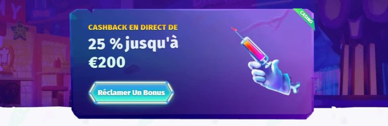 Casombie Casino cashback live