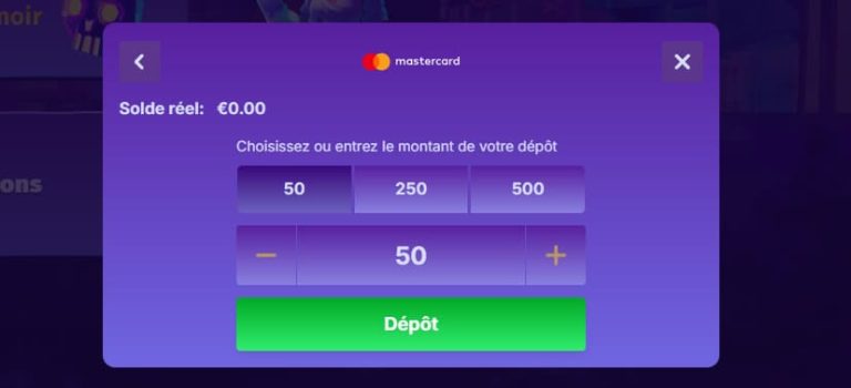 Casombie Casino paiement